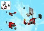 Istruzioni per la Costruzione - LEGO - 3428 - 1 vs. 1 Action: Page 22