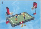 Istruzioni per la Costruzione - LEGO - 3440 - GAME SET WITH BALL: Page 21