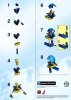 Istruzioni per la Costruzione - LEGO - 3559 - Red & Blue Player: Page 2