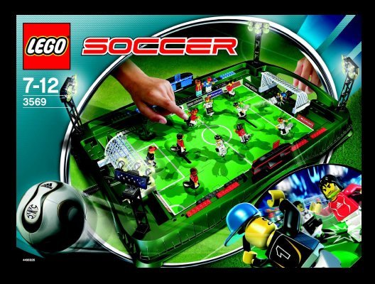 Istruzioni per la Costruzione - LEGO - 3569 - Table Top Soccer: Page 1