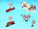 Istruzioni per la Costruzione - LEGO - 3677 - Red Cargo Train: Page 7