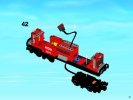 Istruzioni per la Costruzione - LEGO - 3677 - Red Cargo Train: Page 49