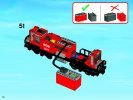 Istruzioni per la Costruzione - LEGO - 3677 - Red Cargo Train: Page 60