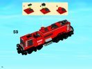 Istruzioni per la Costruzione - LEGO - 3677 - Red Cargo Train: Page 68