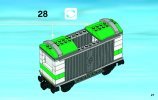 Istruzioni per la Costruzione - LEGO - 3677 - Red Cargo Train: Page 27