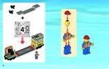 Istruzioni per la Costruzione - LEGO - 3677 - Red Cargo Train: Page 2