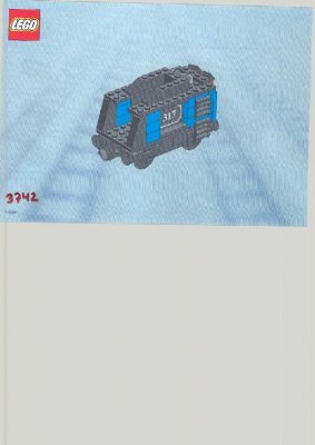 Istruzioni per la Costruzione - LEGO - 3742 - TENDER BASIS: Page 1