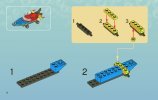 Istruzioni per la Costruzione - LEGO - 3815 - Heroic Heroes of the Deep: Page 6