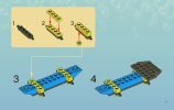 Istruzioni per la Costruzione - LEGO - 3815 - Heroic Heroes of the Deep: Page 7