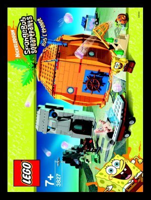 Istruzioni per la Costruzione - LEGO - 3827 - Adventures in Bikini Bottom: Page 1