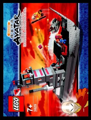 Istruzioni per la Costruzione - LEGO - 3829 - Fire Nation Ship: Page 1