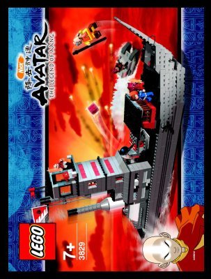 Istruzioni per la Costruzione - LEGO - 3829 - Fire Nation Ship: Page 1