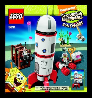 Istruzioni per la Costruzione - LEGO - 3831 - Rocket Ride: Page 1