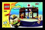 Istruzioni per la Costruzione - LEGO - 3833 - Krusty Krab Adventures: Page 1