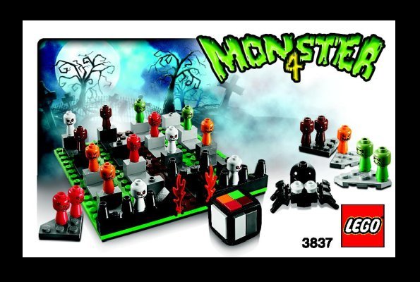 Istruzioni per la Costruzione - LEGO - 3837 - Monster 4: Page 1