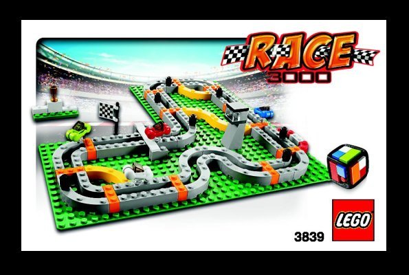 Istruzioni per la Costruzione - LEGO - 3839 - Race 3000: Page 1