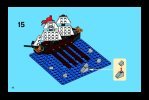 Istruzioni per la Costruzione - LEGO - 3848 - Pirate Plank: Page 18