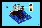 Istruzioni per la Costruzione - LEGO - 3848 - Pirate Plank: Page 19