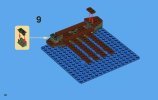 Istruzioni per la Costruzione - LEGO - 3848 - Pirate Plank: Page 10