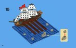 Istruzioni per la Costruzione - LEGO - 3848 - Pirate Plank: Page 18