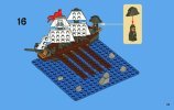 Istruzioni per la Costruzione - LEGO - 3848 - Pirate Plank: Page 19