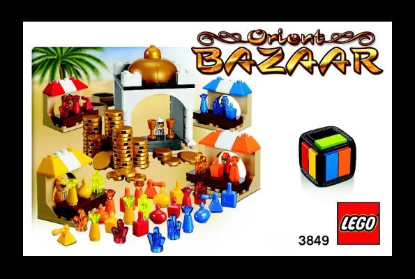 Istruzioni per la Costruzione - LEGO - 3849 - Gold Oasis: Page 1