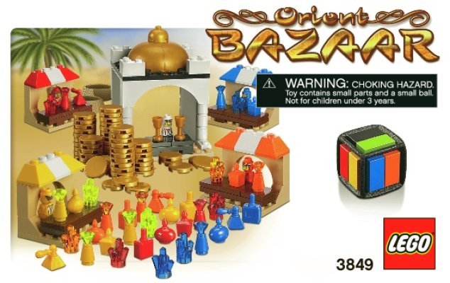 Istruzioni per la Costruzione - LEGO - 3849 - Gold Oasis: Page 1