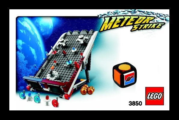 Istruzioni per la Costruzione - LEGO - 3850 - Meteor Strike: Page 1