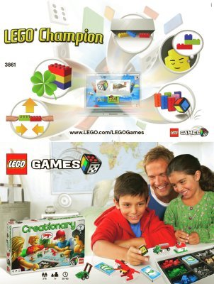 Istruzioni per la Costruzione - LEGO - 3861 - LEGO® Champion: Page 1