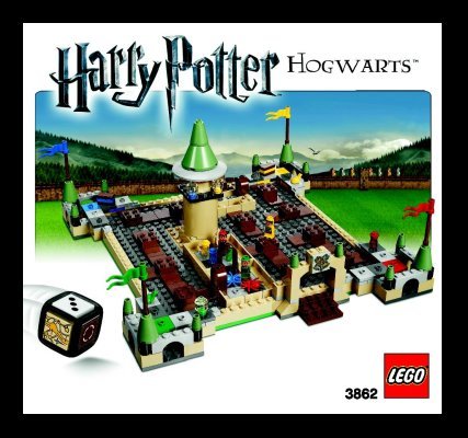 Istruzioni per la Costruzione - LEGO - 3862 - Harry Potter™ Hogwarts™: Page 1