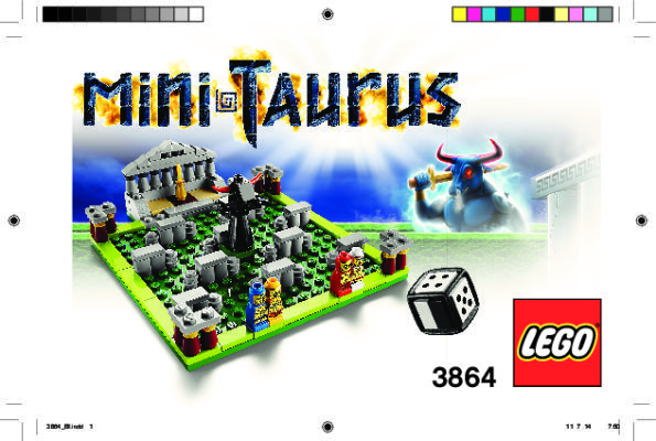 Istruzioni per la Costruzione - LEGO - 3864 - Mini-Taurus: Page 1