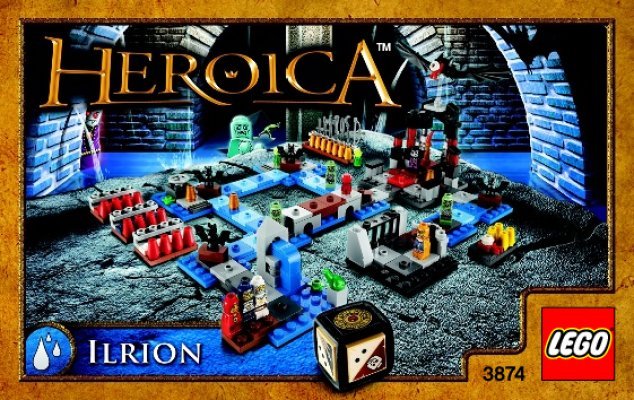 Istruzioni per la Costruzione - LEGO - 3874 - HEROICA Ilrion: Page 1