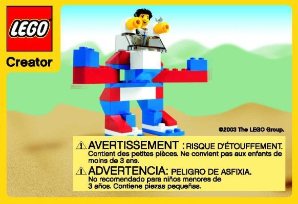 Istruzioni per la Costruzione - LEGO - 4023 - Fun and Adventure: Page 1