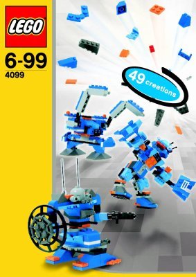 Istruzioni per la Costruzione - LEGO - 4048 - Mech Lab: Page 1