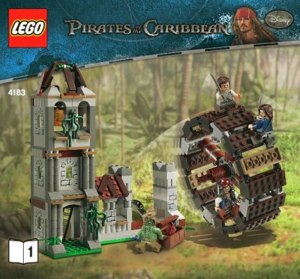 Istruzioni per la Costruzione - LEGO - 4183 - The Mill: Page 1