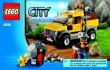 Istruzioni per la Costruzione - LEGO - 4200 - Mining 4x4: Page 1