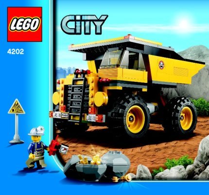 Istruzioni per la Costruzione - LEGO - 4202 - Mining Truck: Page 1