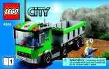 Istruzioni per la Costruzione - LEGO - City - 4204 - La miniera: Page 1