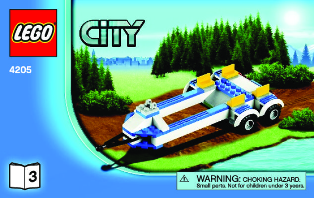 Istruzioni per la Costruzione - LEGO - 4205 - Off-road Command Center: Page 1