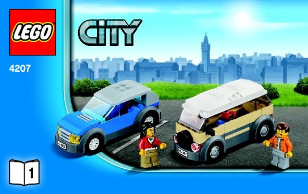 Istruzioni per la Costruzione - LEGO - 4207 - City Garage: Page 1