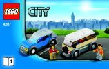 Istruzioni per la Costruzione - LEGO - 4207 - City Garage: Page 1