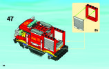 Istruzioni per la Costruzione - LEGO - 4208 - 4x4 Fire Truck: Page 62