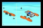 Istruzioni per la Costruzione - LEGO - 4210 - Coast Guard Platform: Page 8