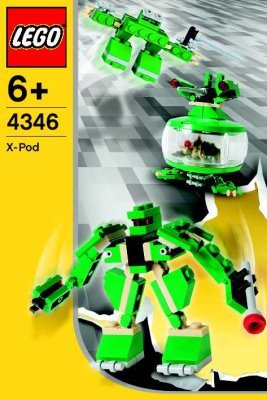 Istruzioni per la Costruzione - LEGO - 4346 - Robots: Page 1