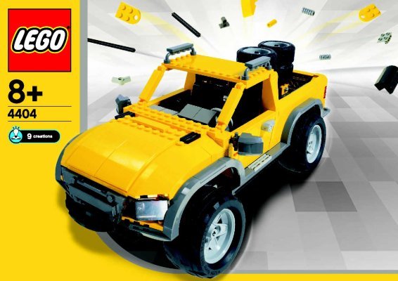 Istruzioni per la Costruzione - LEGO - 4404 - Land Busters: Page 1