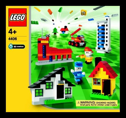 Istruzioni per la Costruzione - LEGO - 4406 - Buildings: Page 1