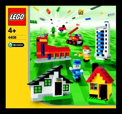 Istruzioni per la Costruzione - LEGO - 4406 - Buildings: Page 1