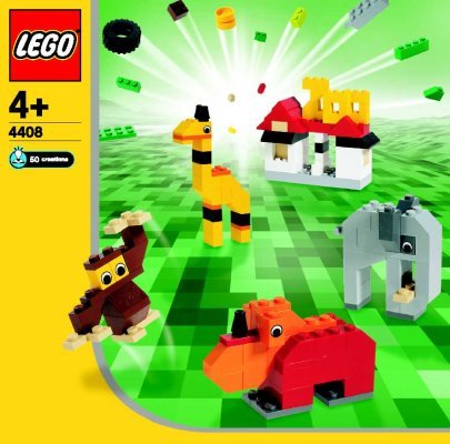 Istruzioni per la Costruzione - LEGO - 4408 - Animals: Page 1