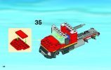 Istruzioni per la Costruzione - LEGO - 4430 - Fire Transporter: Page 44