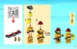 Istruzioni per la Costruzione - LEGO - 4430 - Fire Transporter: Page 3